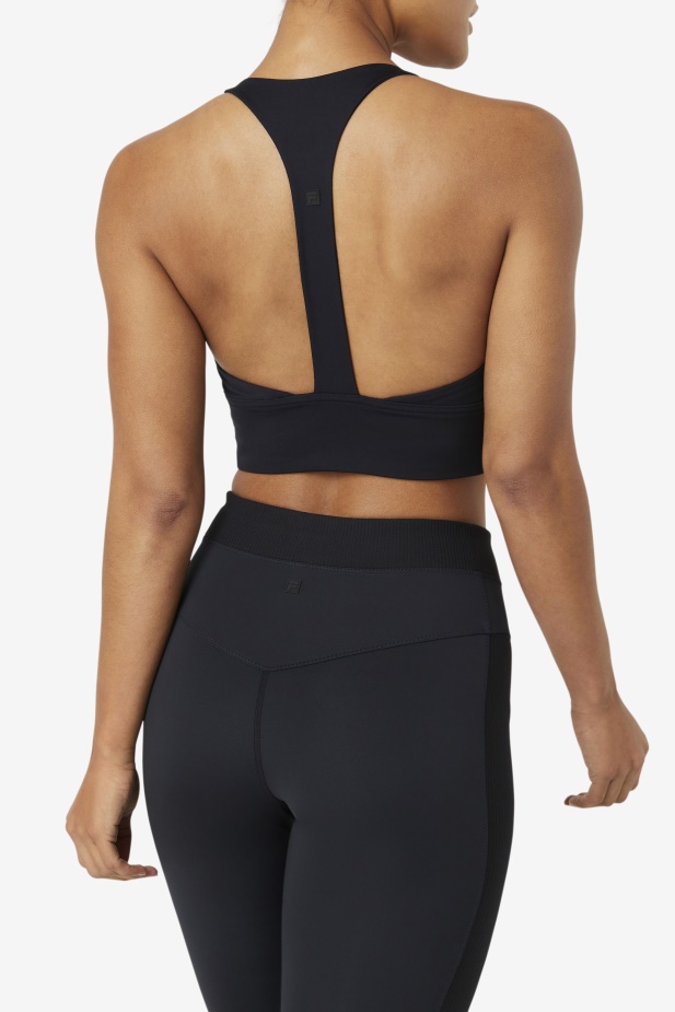 Uplift T-back Sportovní Podprsenka Fila černá