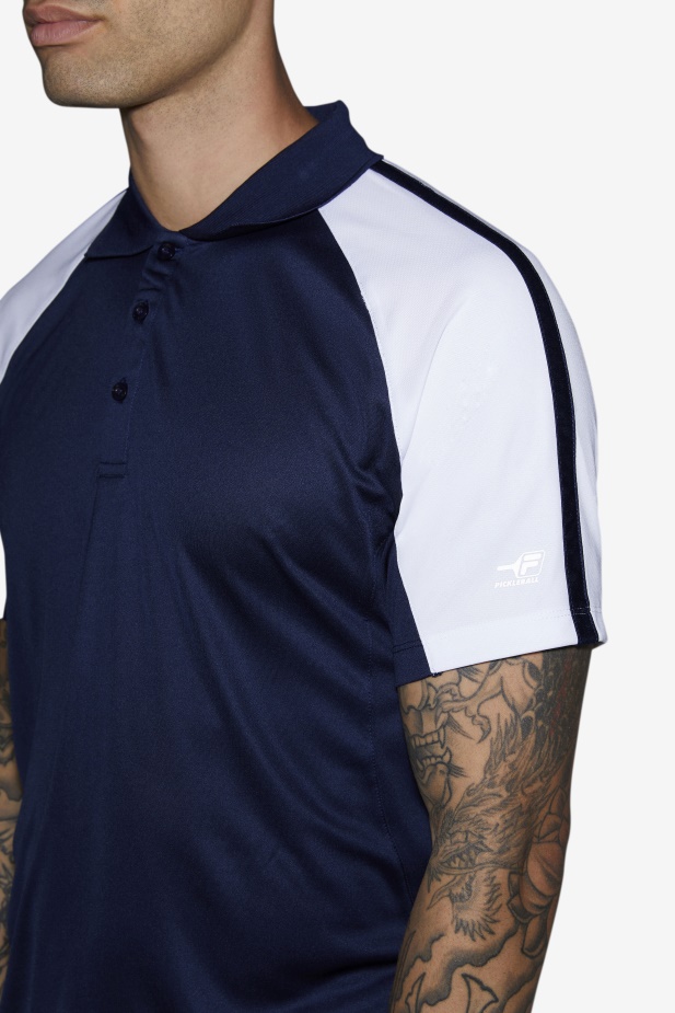 Okurkové Polo Námořnická/bílá Fila