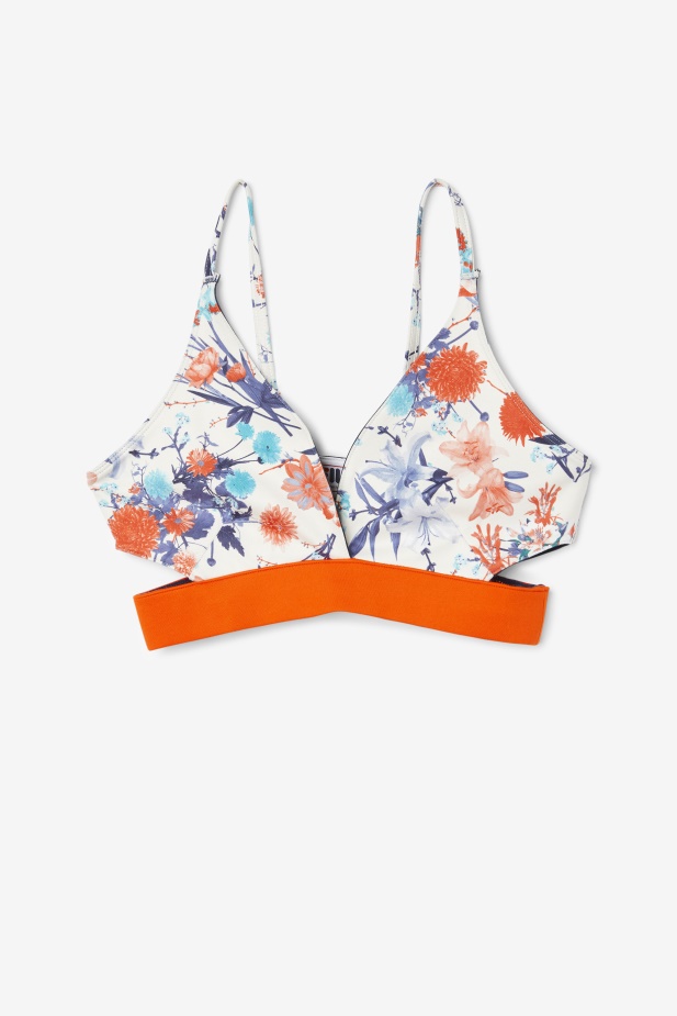 Charlee Podprsenka Top Orange.com Fila