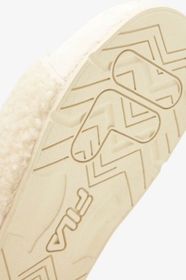 Krémová/námořnická/červená Fila Dámský Fuzzy Drifter