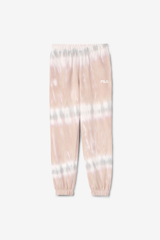 Fila Raleigh Kravata Dye Jogger Gardénie/bílá/belgický Blok