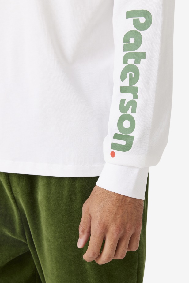 Fila Bílé Triko Fila X Paterson S Dlouhým Rukávem