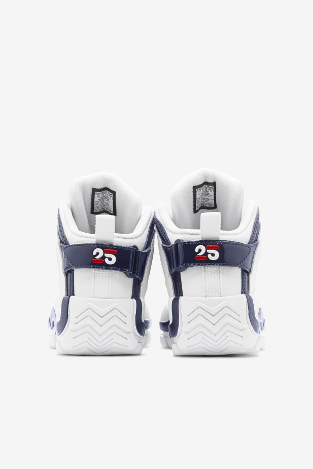 Bílá/námořnická/červená Fila Malý Dětský Grant Hill 2 25. Výročí Vydání