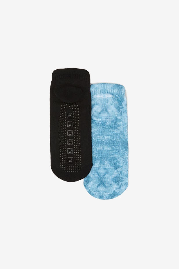 Více Dámská Kravata Dye Grip Ponožka 2-balení Fila
