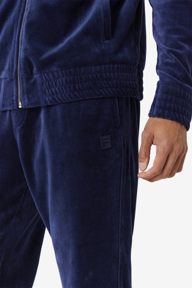 Velurové Kalhoty Fila Navy Deverall