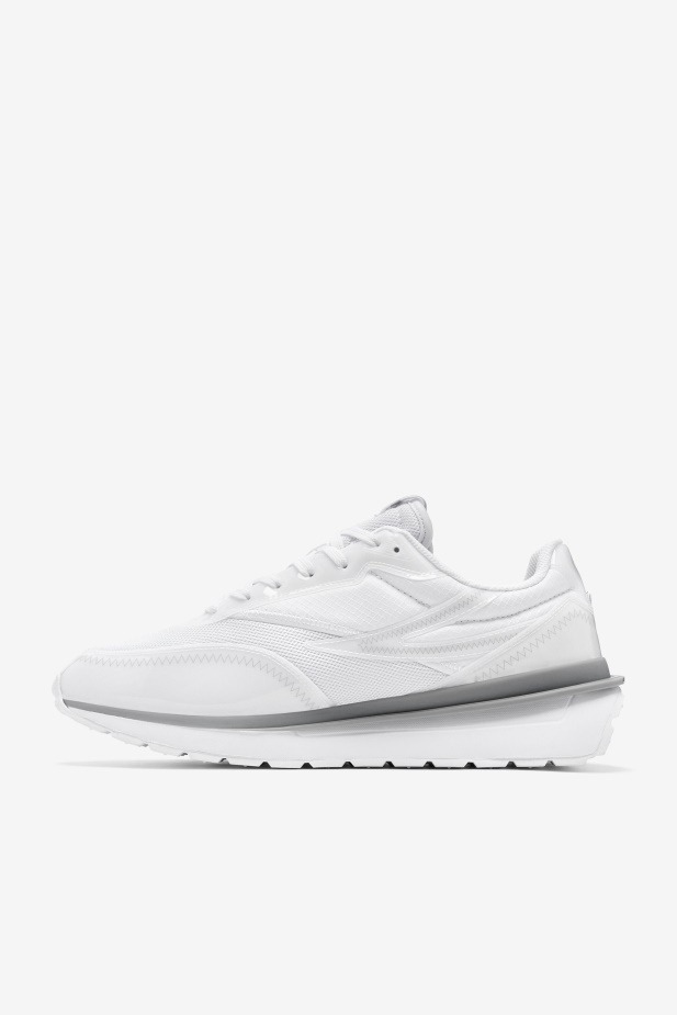 Fila Pánské Renno Záplatované Bílá/glacier Grey