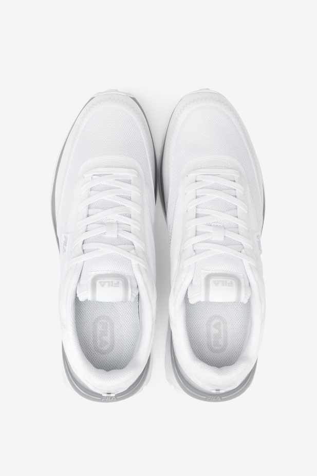 Fila Pánské Renno Záplatované Bílá/glacier Grey