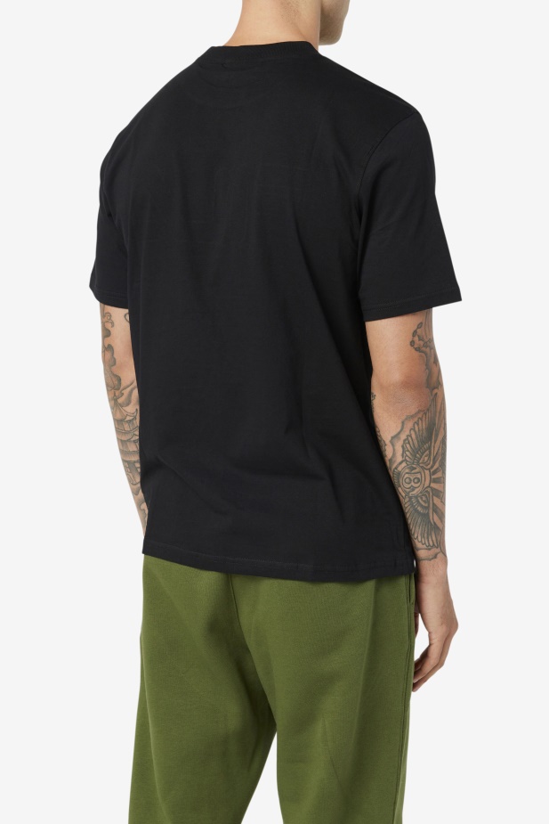 černo/bílo/červené Borough Tee Fila