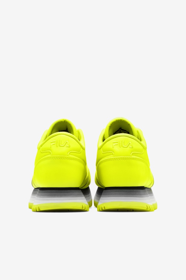 Dámský Orbit Stripe Fila žlutá/černá/brilantní Bílá