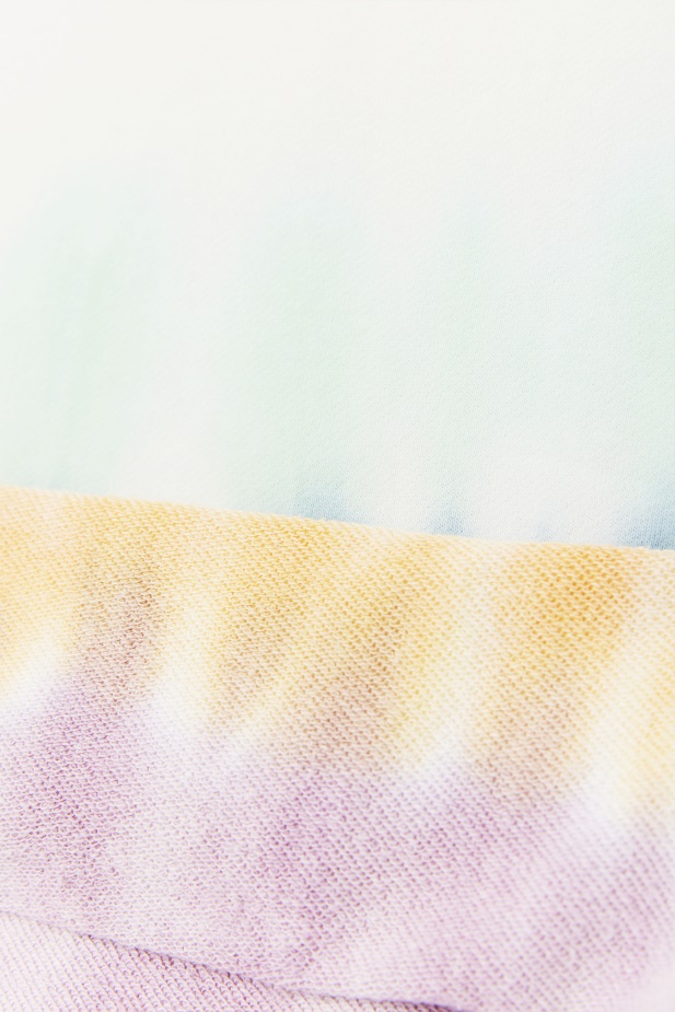 Aerolynn Ty Dye Mikina White Tie Dye Fila
