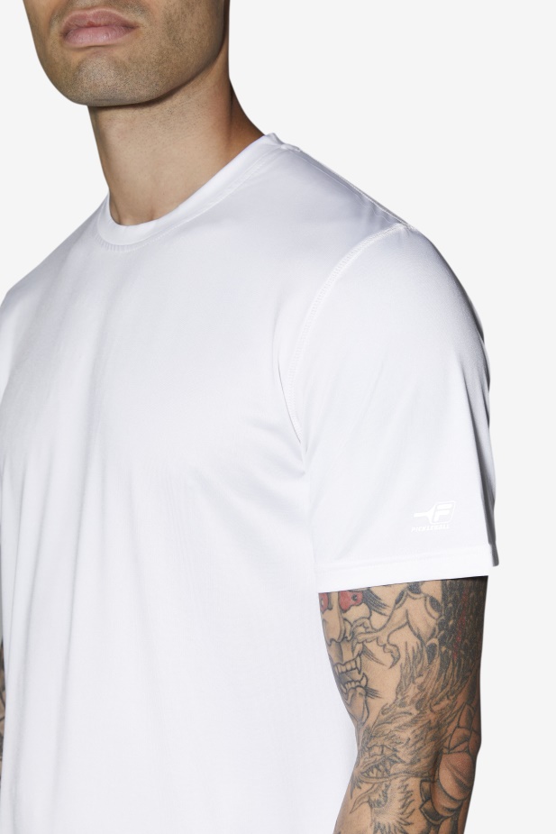 Bílá Nakládaná Hřebenatka Lem Crew Fila