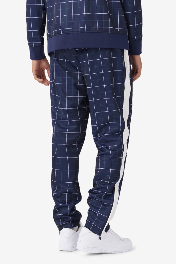 Oshan Track Pant Navy/gardenia/červenec Bug Fila