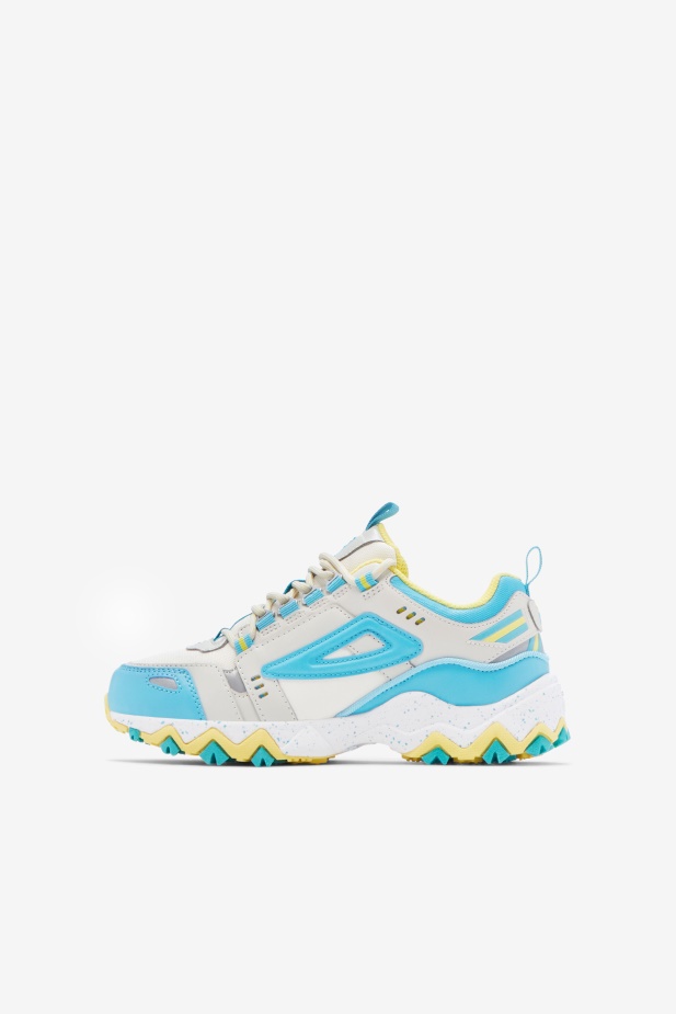 Fila Little Kids\' Oakmont Tr Bílá/modrá/zlatovka