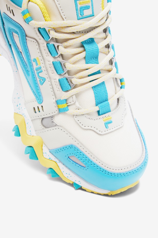 Fila Little Kids\' Oakmont Tr Bílá/modrá/zlatovka