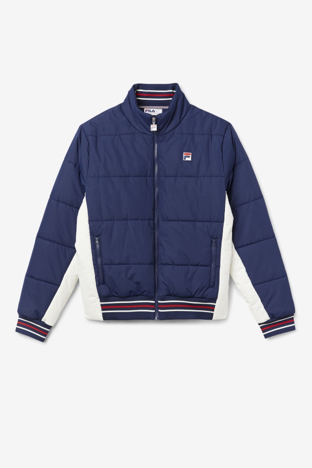 Watson Puffer Ass Row Peacoat/gardenia