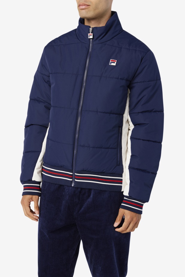 Watson Puffer Ass Row Peacoat/gardenia
