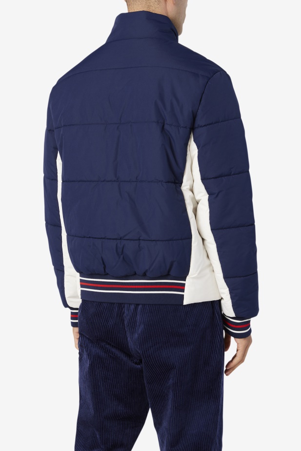 Watson Puffer Ass Row Peacoat/gardenia