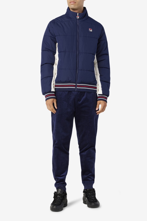 Watson Puffer Ass Row Peacoat/gardenia