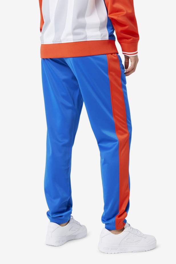 Kalhoty Fila Blue/ohnive Red Cuba