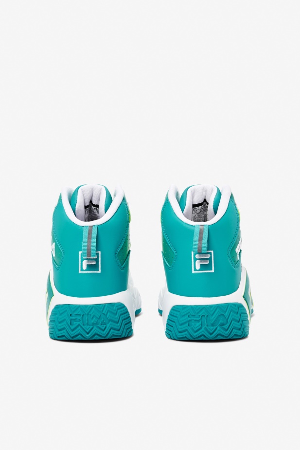 Fila Bílá/keramická/zelená Little Kids\'mb