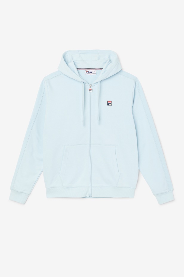 Mikina Fila Blue Joey S Kapucí Na Zip