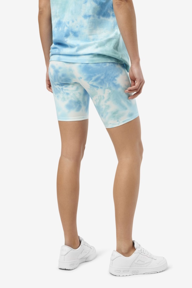 Fila Taima Kravata Dye Bike Short White/splish/all/latigo Bay