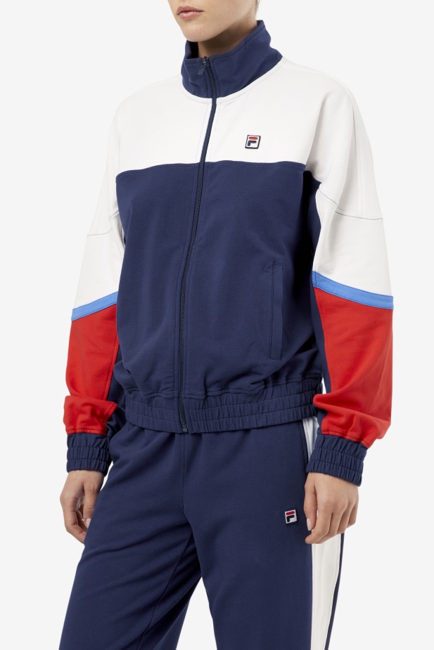 Tepláková Bunda Fila Navy Makayla