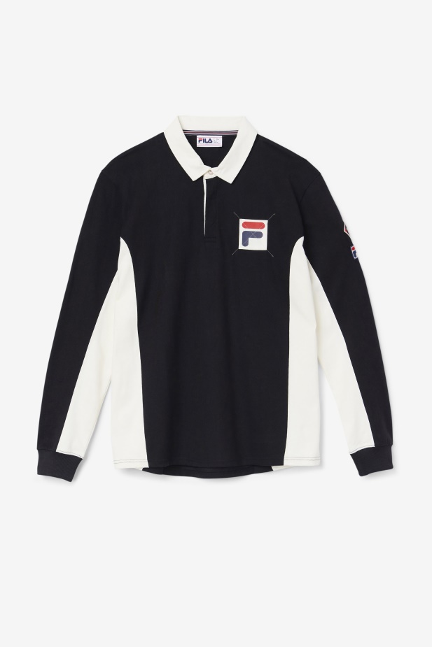 Black/egret Filmore Rugby Fila