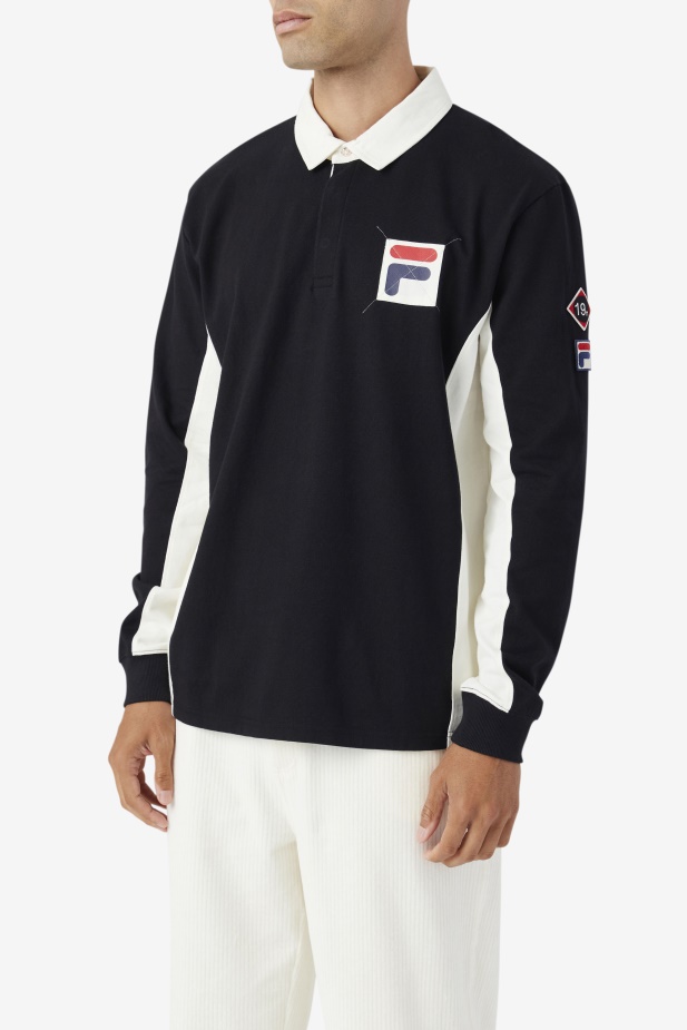 Black/egret Filmore Rugby Fila