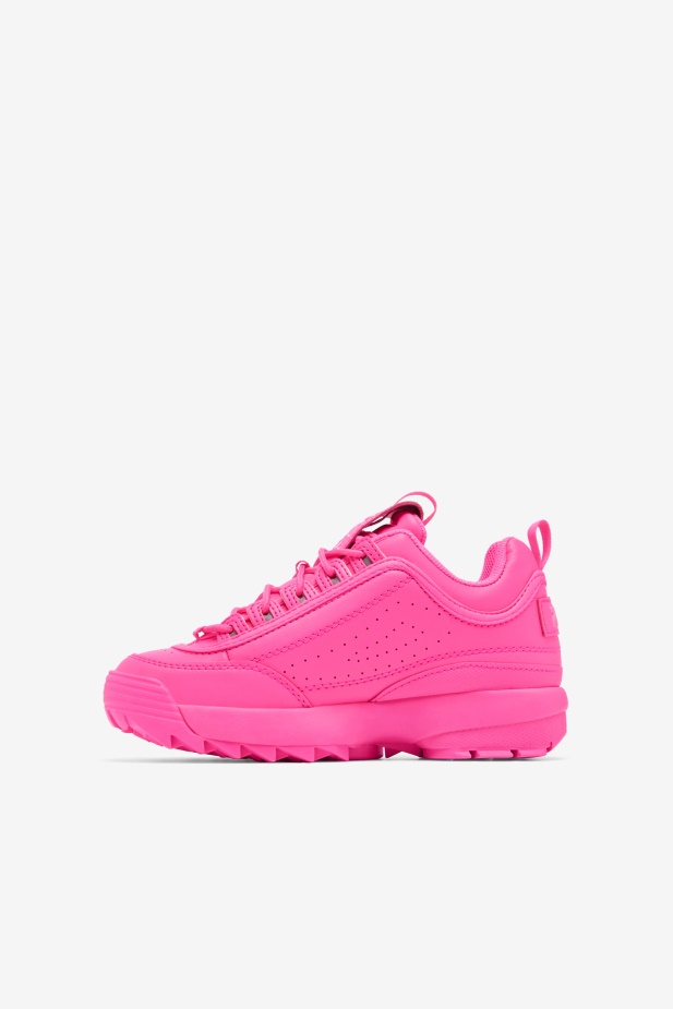 Růžová Fila Velký Dětský Disruptor 2 Premium