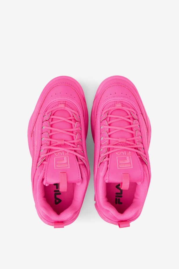Růžová Fila Velký Dětský Disruptor 2 Premium