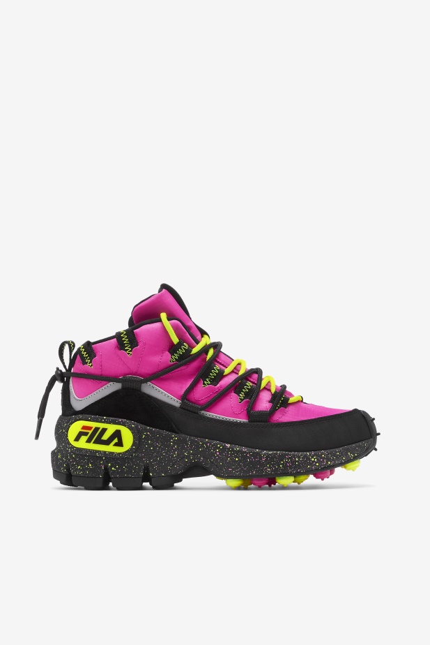 Dámský Grant Kopec 1 X Trailpacer Pink Glow/black/yellow Fila