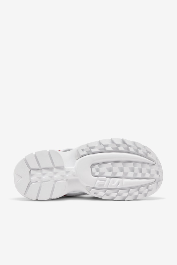 Fila Pánský Disruptor Sandál Bílá/námořnická/červená