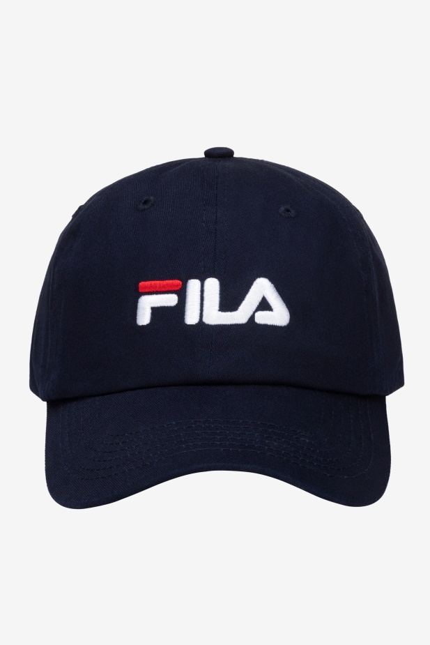 Vyšívané Logo Fila Baseballová čepice Námořnická