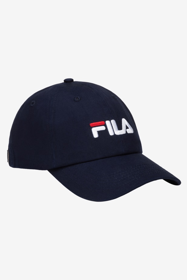 Vyšívané Logo Fila Baseballová čepice Námořnická