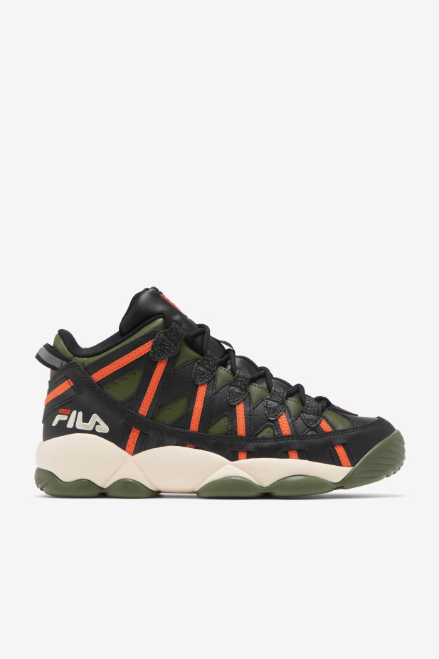 Pažitka/ecru/black Fila Pánské Stackhouse špagety
