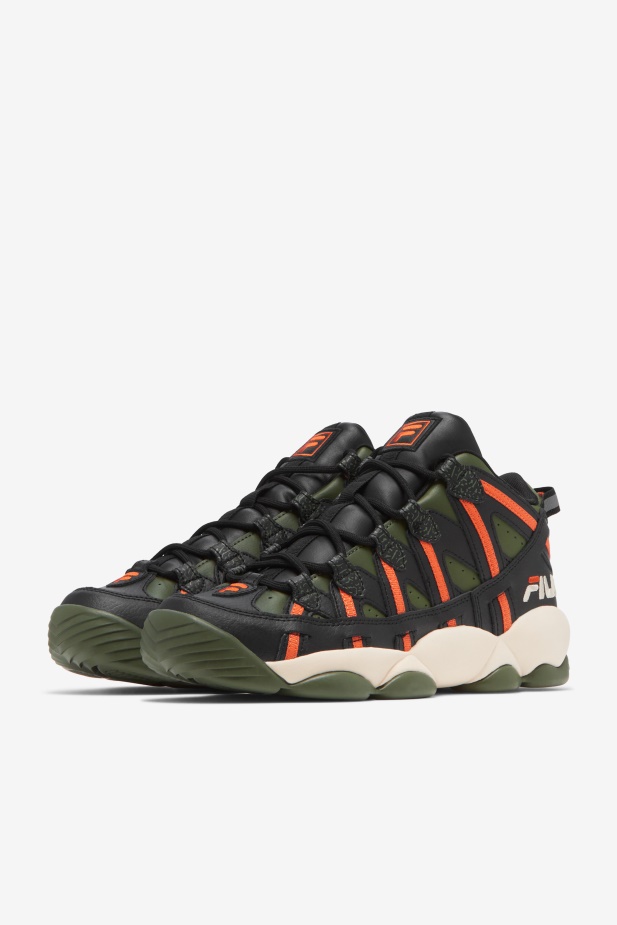 Pažitka/ecru/black Fila Pánské Stackhouse špagety