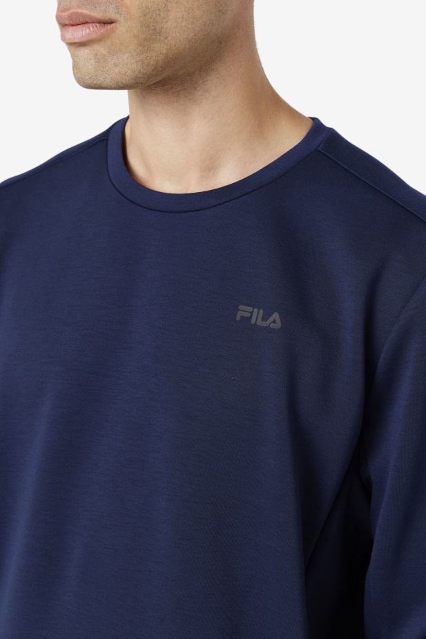 Námořnictvo/černá Fila Emry Crew
