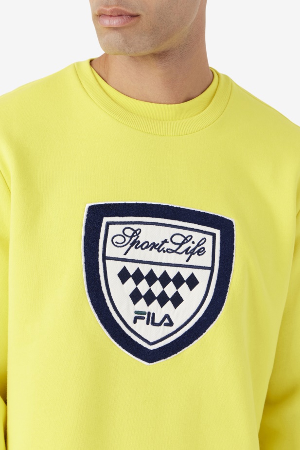 Kush Crew Fila žlutá/navy/gardění