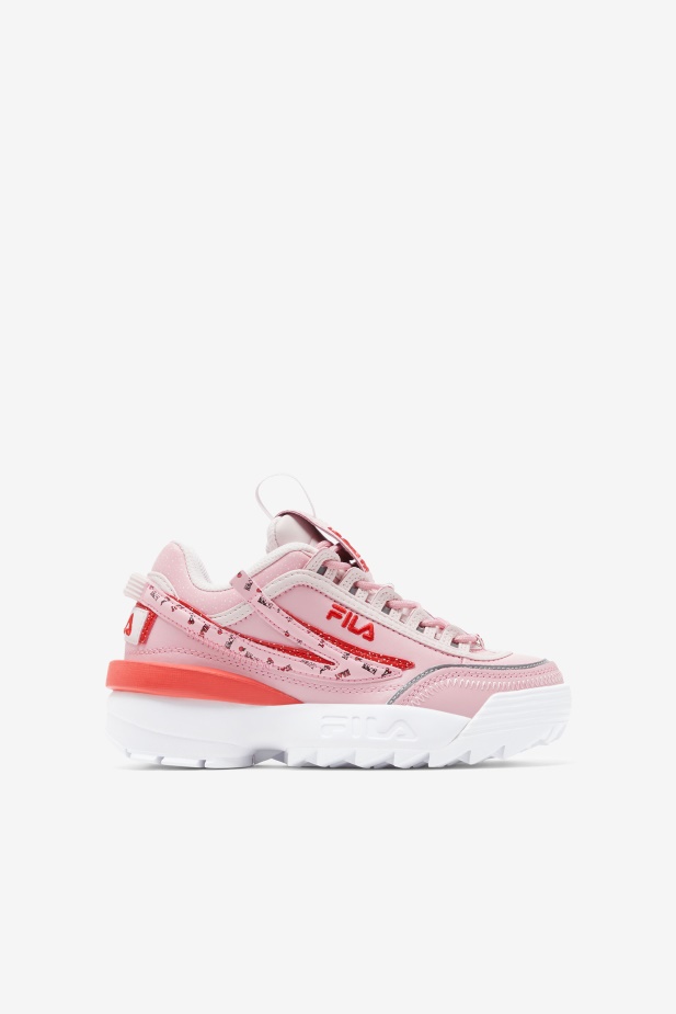 Fila Růžová/coral Blush/white Big Kids' Disruptor 2 Zk