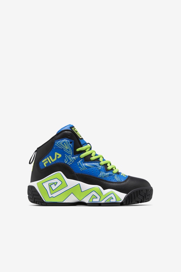 Fila Blue/black/lime Punch Little Kids'mb