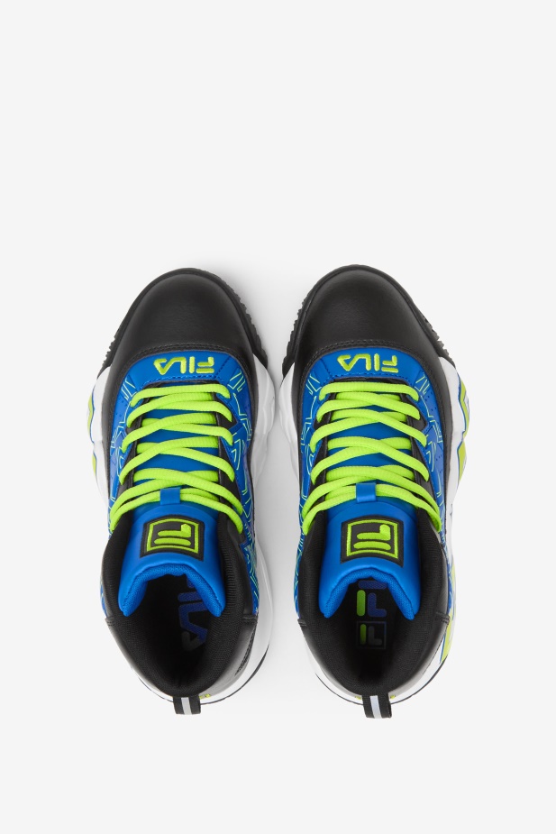 Fila Blue/black/lime Punch Little Kids\'mb