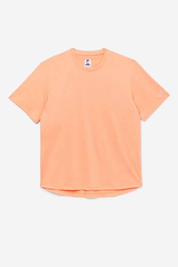 Oranžový Vřes Nakládaná Hřebenatka Lem Crew Fila