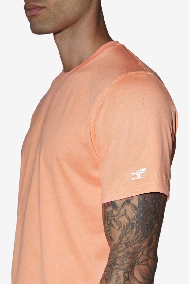 Oranžový Vřes Nakládaná Hřebenatka Lem Crew Fila