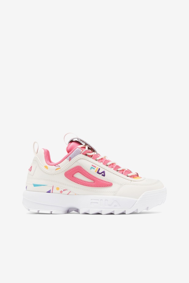 Gardenia/blue/bubblegum Fila Dámský Disruptor 2 Premium