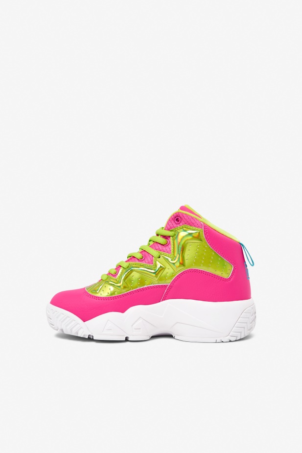 Fila Little Kids\'mb Night Walk Pink/lime Punch/white