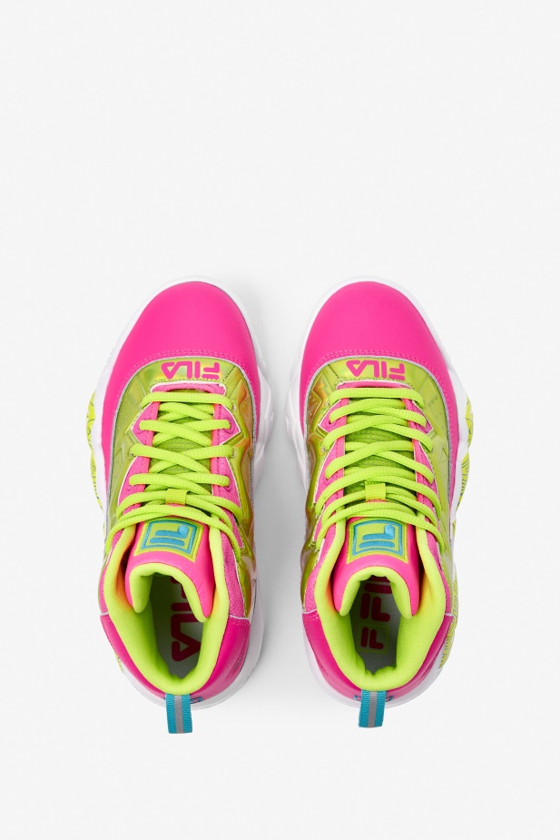 Fila Little Kids\'mb Night Walk Pink/lime Punch/white
