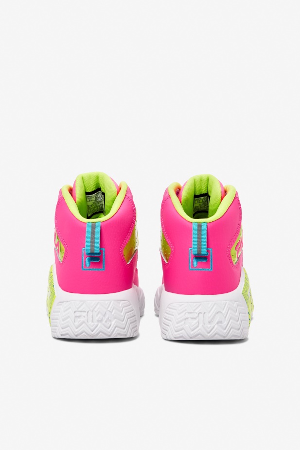 Fila Little Kids\'mb Night Walk Pink/lime Punch/white