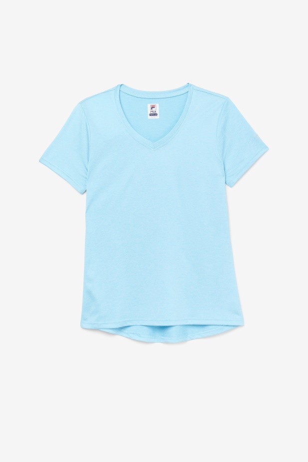 Fila Pikleball Hedvábný Véčkový Výstřih Bluefish Heather