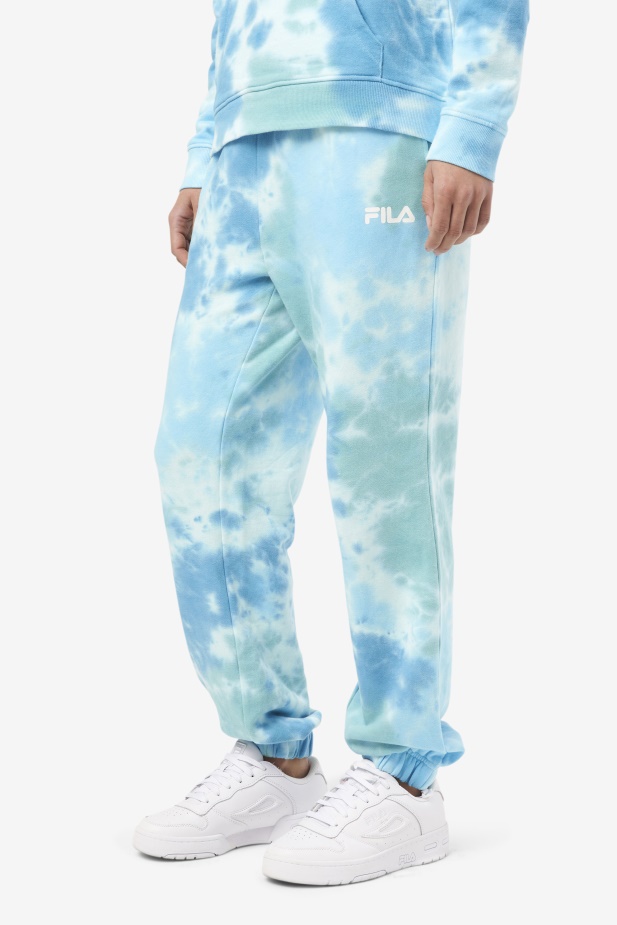 Bílá/plish/all/latigo Bay Raleigh Tie Dye Jogger Fila